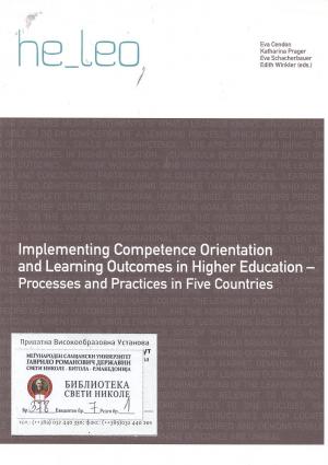 Implementing competence orientation and learning outcomes in higher education-process and practices in five countries