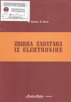 Zbirka zadataka iz elektronike