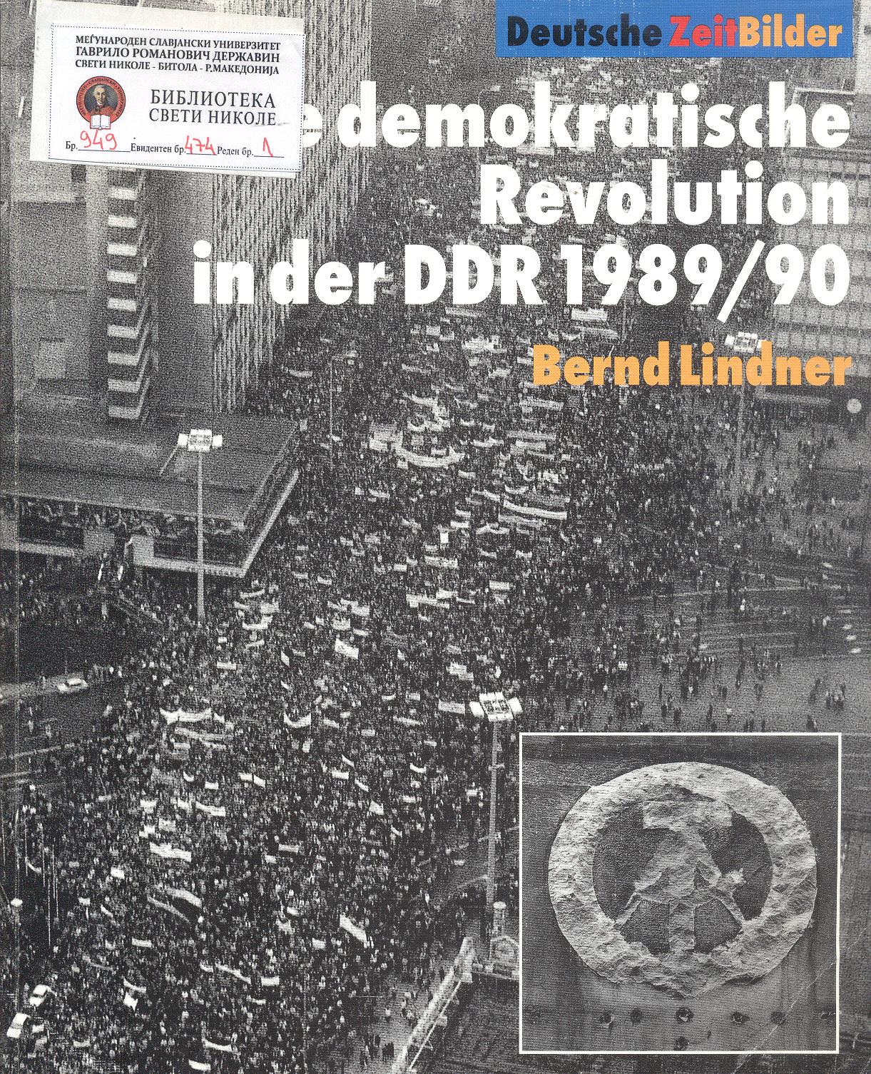Die demokratische Revolution in der DDR 1989/90
