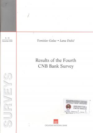 Result of the fourth CNB bank Survey