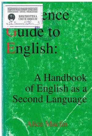 Reference Guide to English: A Handbook of English as a Second Language