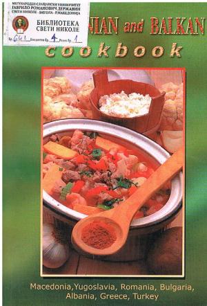 Macedonian and balkan cookbook