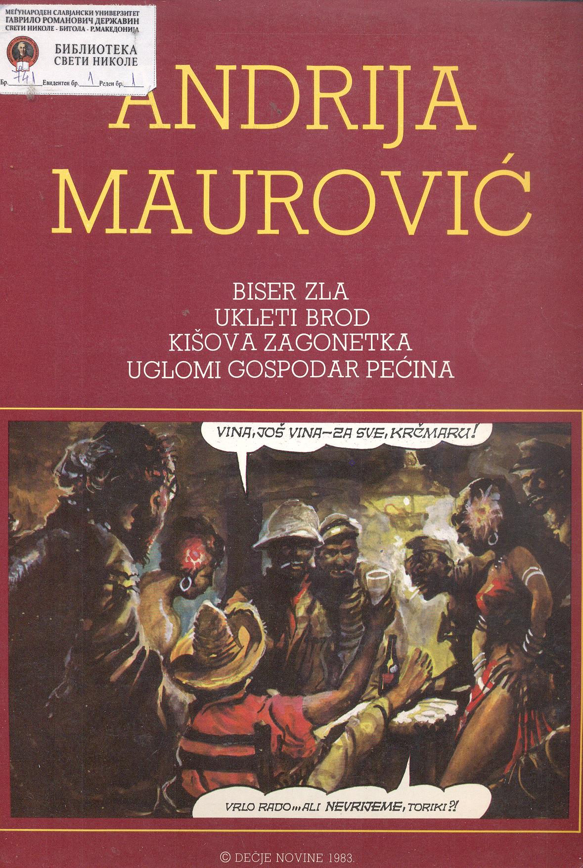 Biser zla ukleti brod kišova zagonetka uglomi gospodar pećina