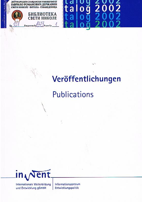 Veröffentlichungen  publications